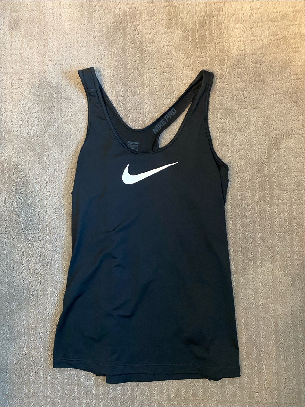 Nike black tank top